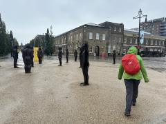 Walking through Greenwich